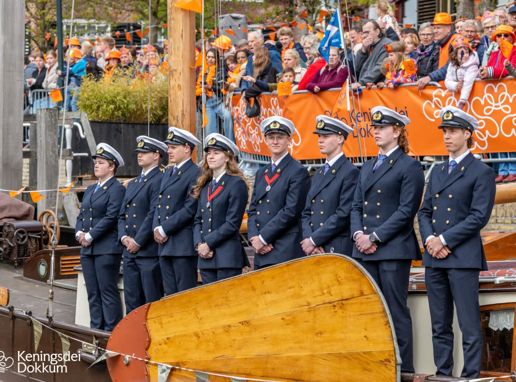 Keningsdei, Koningsdag, Dokkum, studenten MIWB