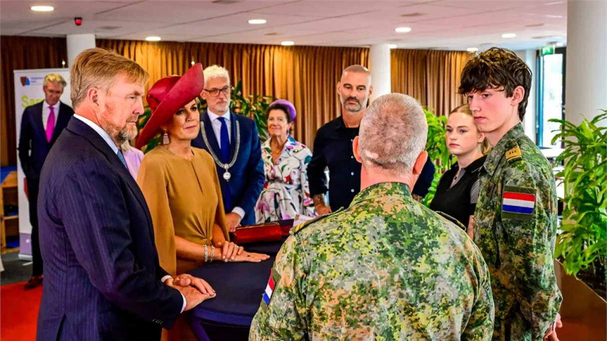 Koning en koningin Thorbecke Academie