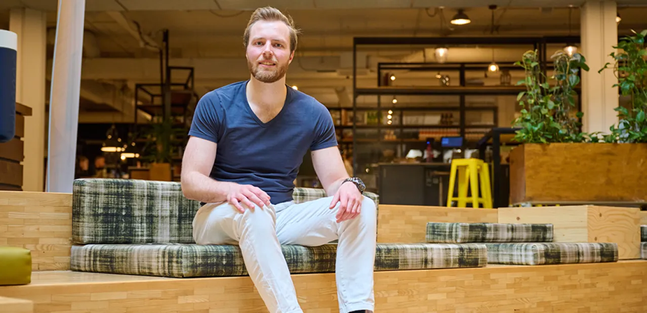 David de Waal, student Ondernemerschap & Retail Management 