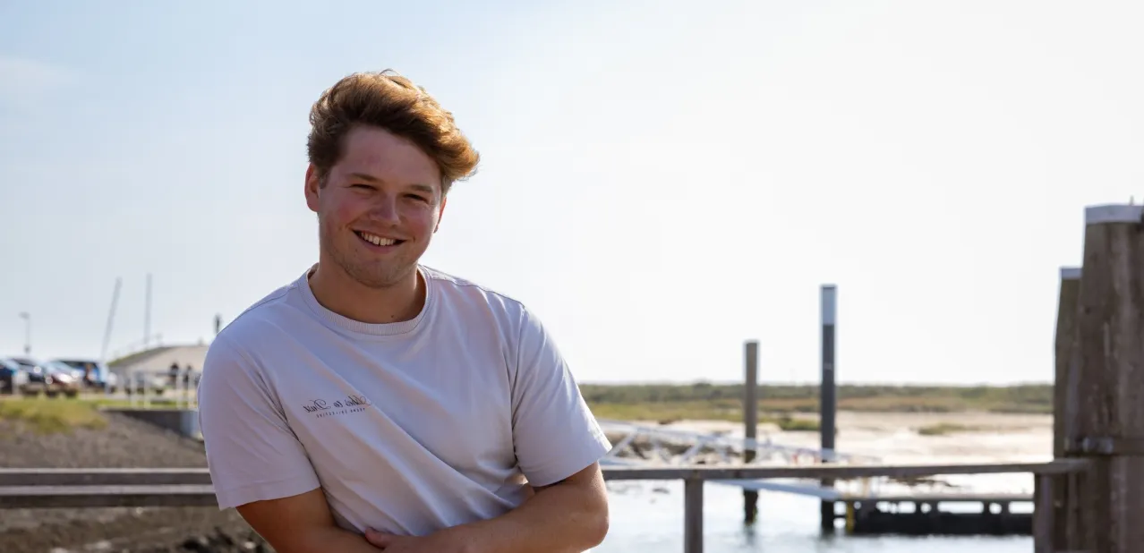 Jasper van der Wurf - student Maritiem Officier