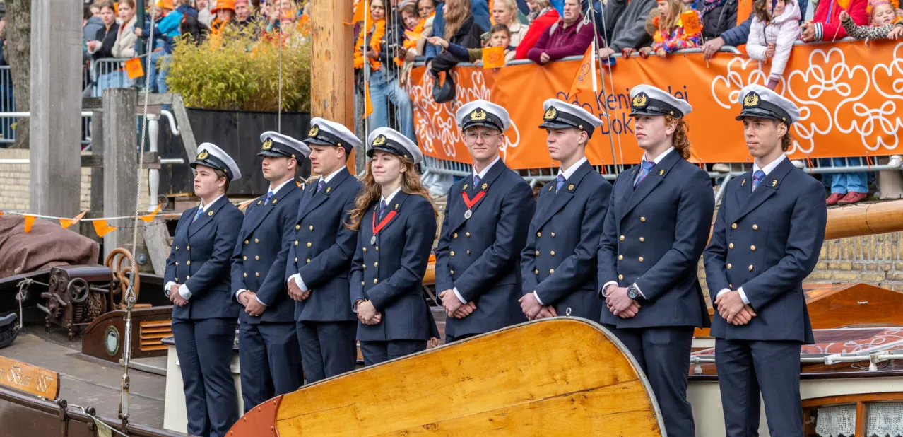 Keningsdei, Koningsdag, Dokkum, studenten MIWB