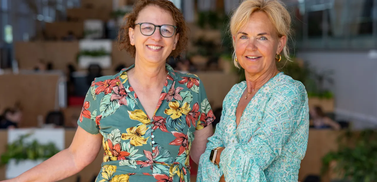 Annette Plantinga en Ineke Postma-de Vries