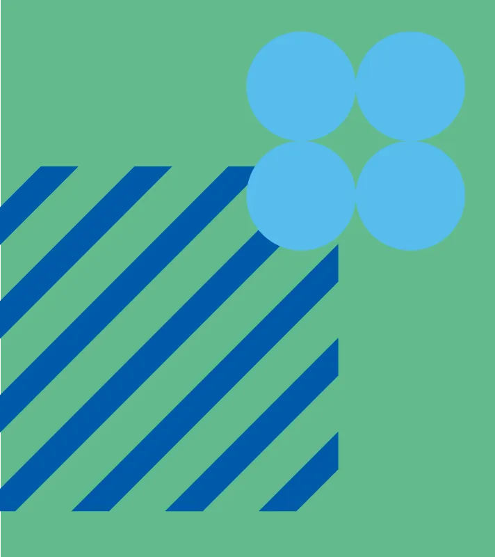Pixels op groene achtergrond