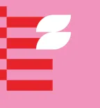Pixels op roze achtergrond