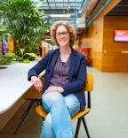 Profielfoto Mirjam Gunther lector Meertaligheid en Geletterdheid