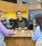 Koffiebar op onze campus