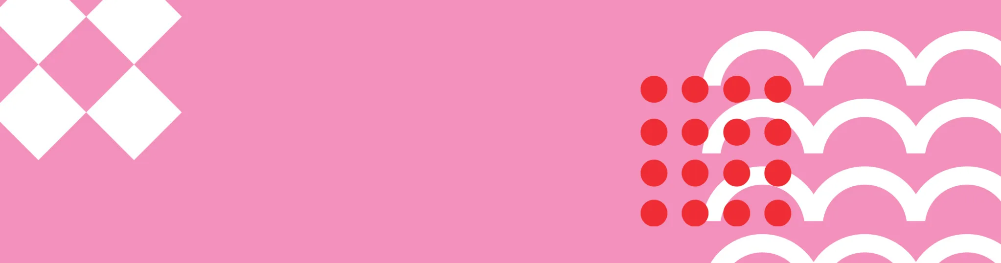 Roze header afbeelding