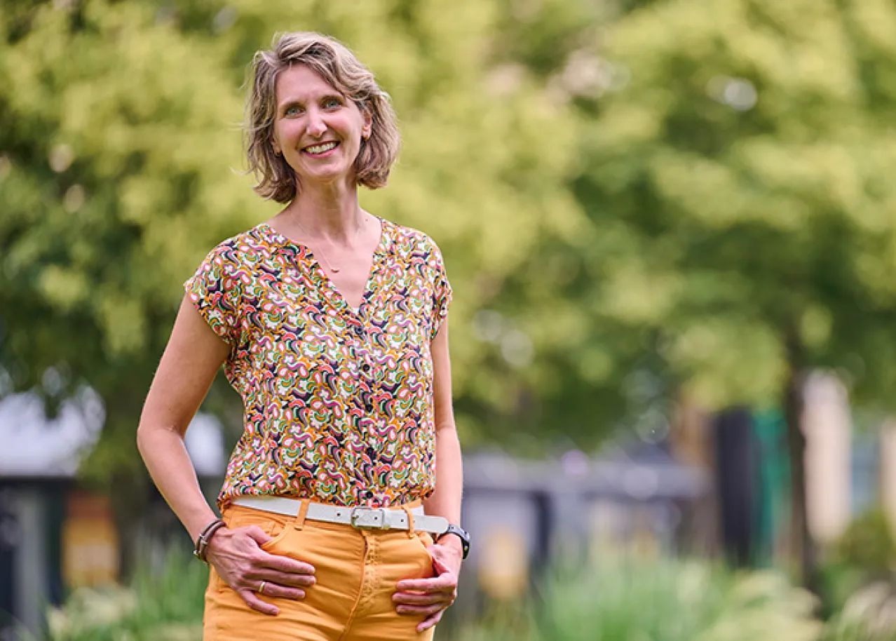 Anita Koppes, deeltijdstudent Bedrijfskunde