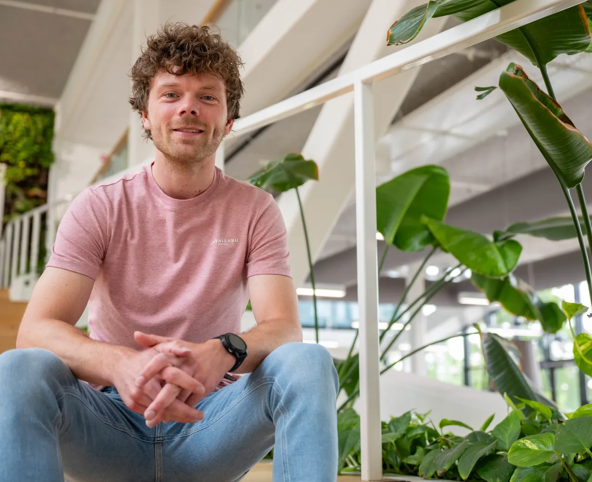 Arnout Riekert, student Ad Finance & Control (duaal)