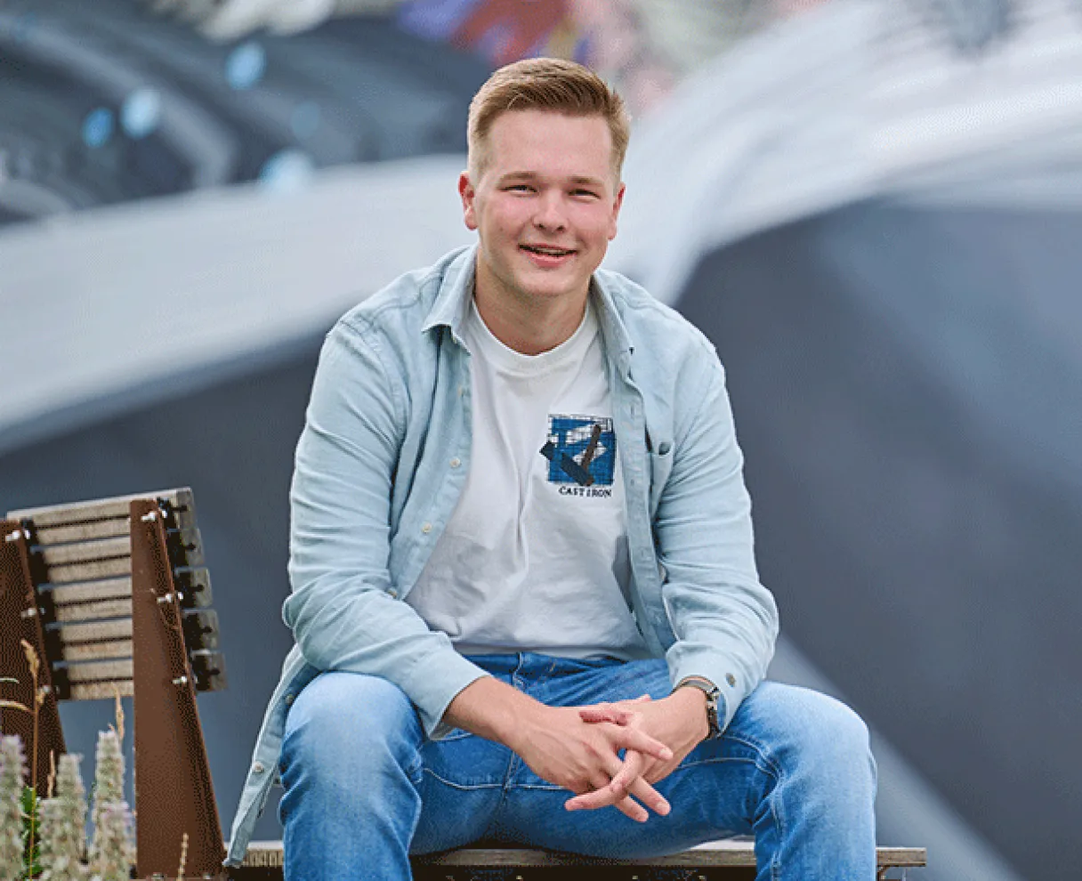 Jort Appelo, student ad finance and control duaal