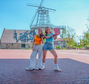 studenten op het kennisplein