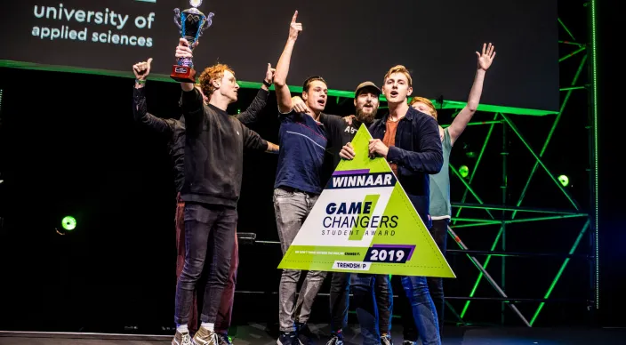 NHL Stenden en Friese Poort Leeuwarden winnen Gamechangers Student Award