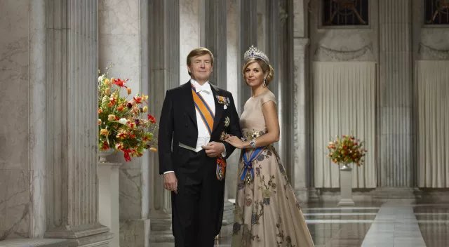 Koning Willem-Alexander en koningin Máxima