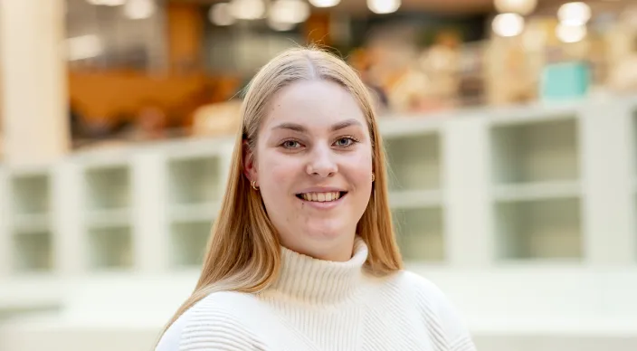 Eline Ras, student bedrijfskunde 