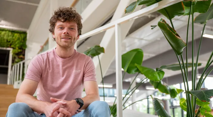 Arnout Riekert, student Ad Finance & Control (duaal)