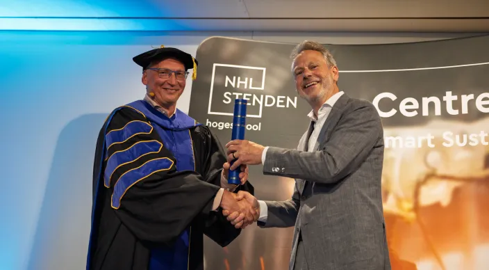 Inauguratie Wilbert van den Eijnde