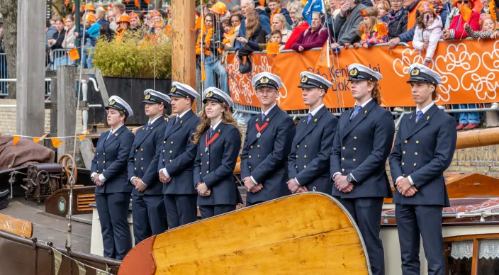 Keningsdei, Koningsdag, Dokkum, studenten MIWB