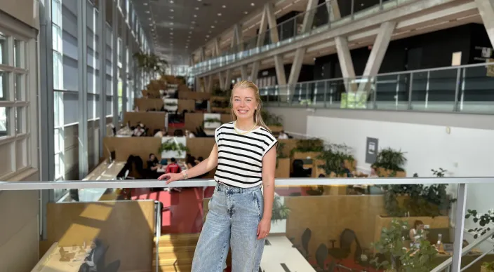 Studente Joyce de Wit