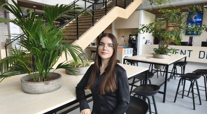 Ofelia Hănțoiu, Information Technology student