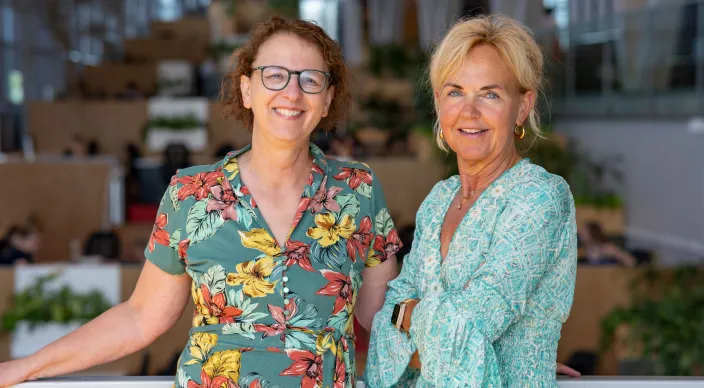 Annette Plantinga en Ineke Postma-de Vries